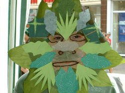 Green Man Mask