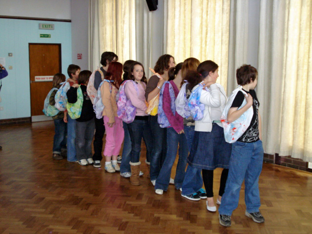 Bags made by Castle School student